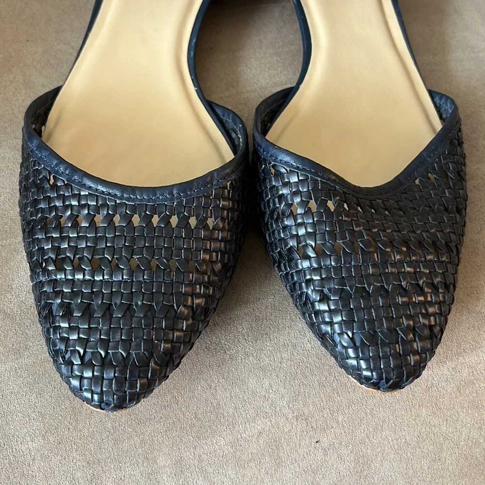 Talbots Black Woven Flats - Picture 6 of 8